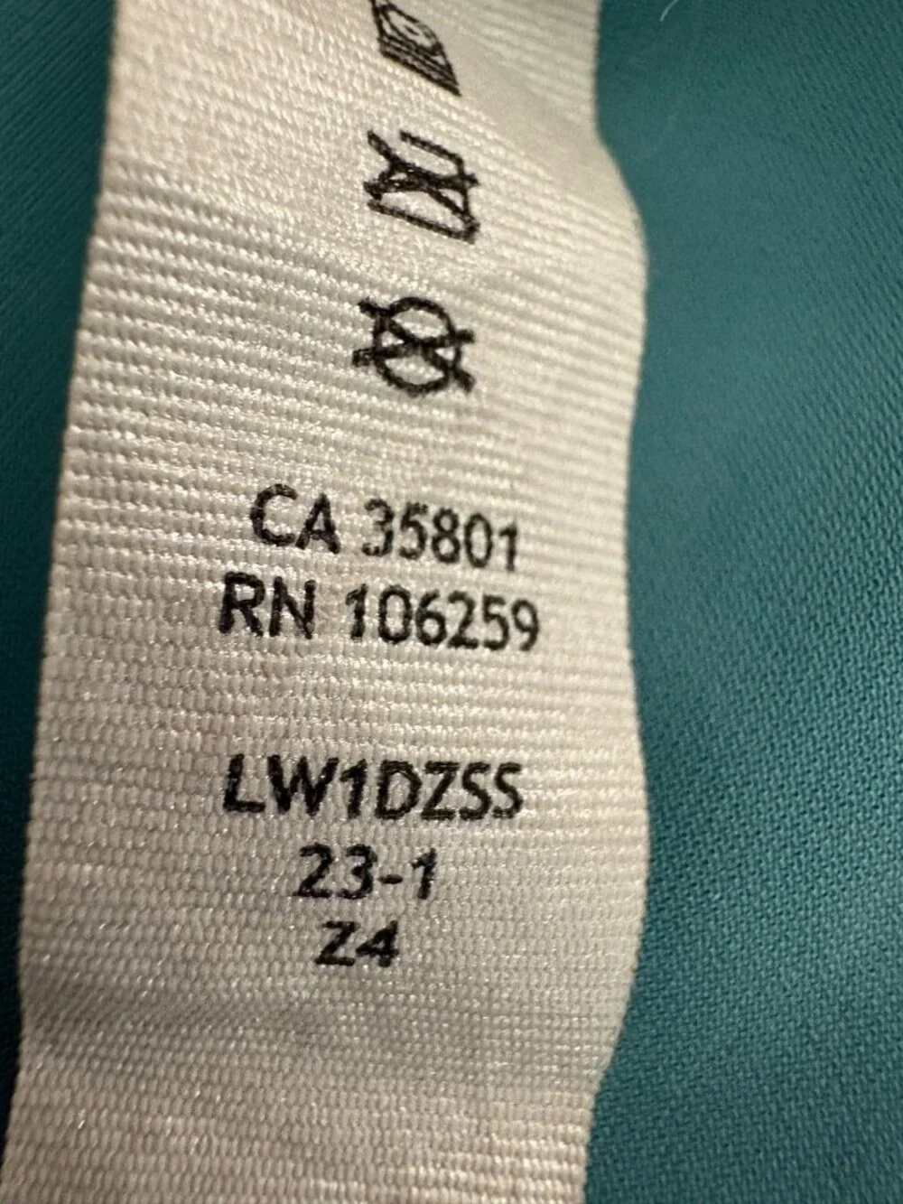 NWOT Lululemon Sculpt Cropped Tank Top Tidal Teal Running Athletic Shirt Size 2 - Picture 9 of 9